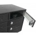 FixtureDisplays® Cellphone locker charging station ipad mini storage cabinet homework school slot 15258-BLACK-RIVET